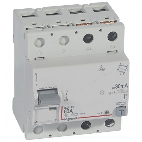 411843 LEGRAND ДИФФЕРЕНЦИАЛЬНЫЙ DX3 НА 2/63/30 Б