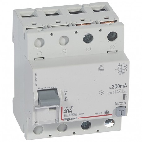 411844 LEGRAND DIFFÉRENTIEL DX3 2/40/300 B