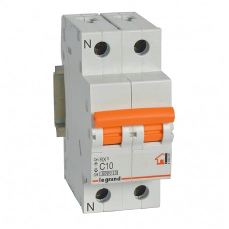 419925 LEGRAND MAGNETE. CUSTODIA RX3 1P+N 10A