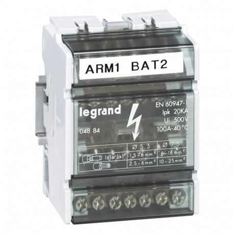 004884 LEGRAND HÄNDLER TETRAP 100A 4MOD