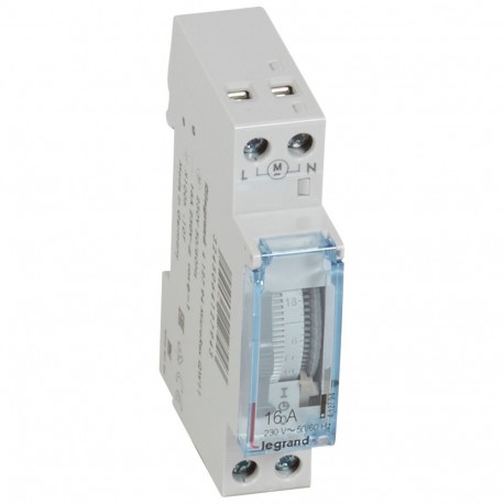 412794 LEGRAND INT.HOR.ANALOGICO/CR/S/1X16/1MOD