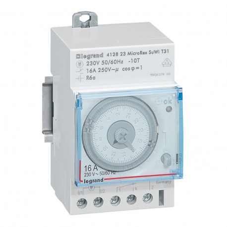 412823 LEGRAND INTER LES HEURES ANALOGIQUE JOUR 3MOD