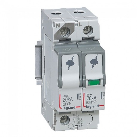 412224 LEGRAND LIMITE SOBRET T2 20KA 1P+N