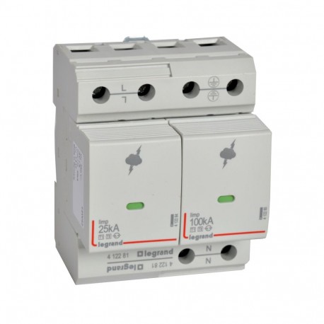 412281 LEGRAND LIMIT SOBRET T1 25KA 1P+N +SD