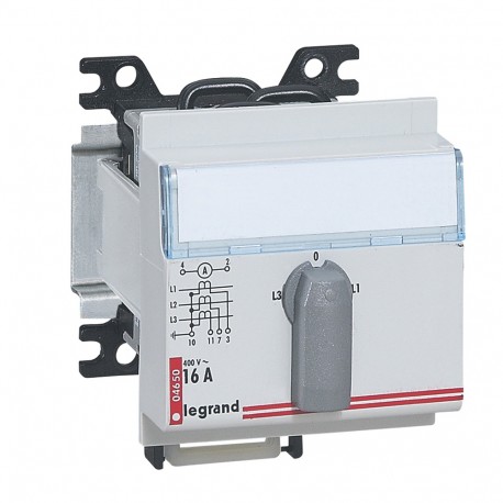 004650 LEGRAND SCHALTER AMPERIMETRO 4 POS.