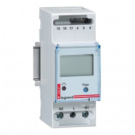 004681 LEGRAND EMDX3 METER SINGLE-PHASE NULL 36A
