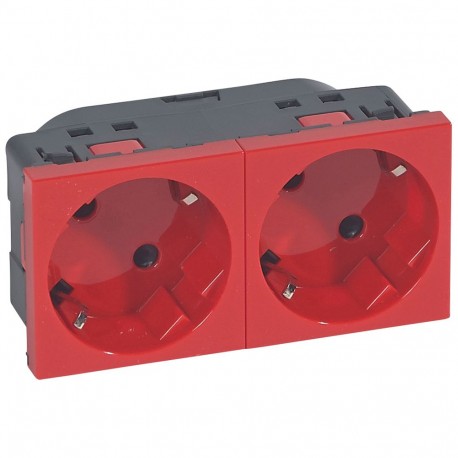 077272 LEGRAND MO-BASE 2X2P+T RO AUTO