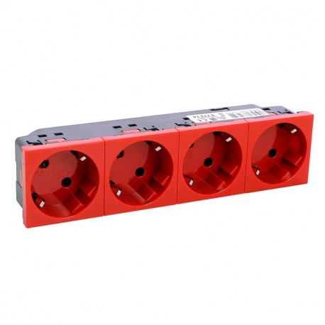 077274 LEGRAND MO-BASE 4X2P+T RO AUTO
