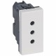 077510 LEGRAND MO-BASE IT 2P+T 10A 1M BL