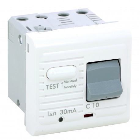077531 LEGRAND MO-INTER DIF 10A 30MA 2M BL