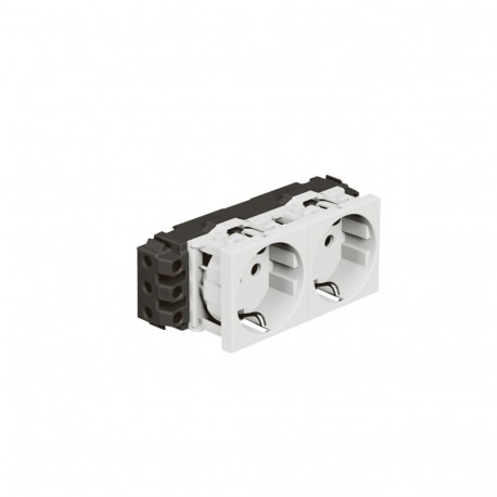 077602 LEGRAND MO-BASE 2X2P+T BL DLP TOR