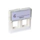 078610 LEGRAND MO-TAPA 2 X KEYSTONE 2M