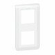 078723 LEGRAND MO-PLATE 2X2M SEE BL