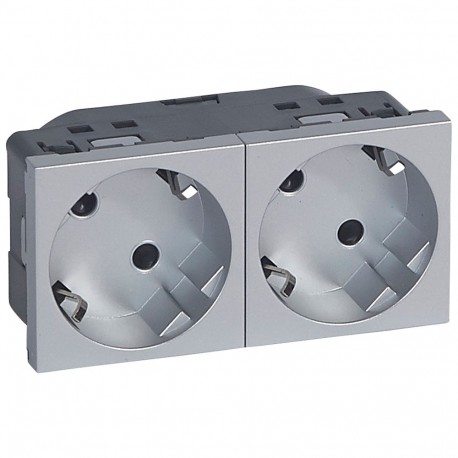 079282 LEGRAND MO-BASE 2X2P+T AUTO