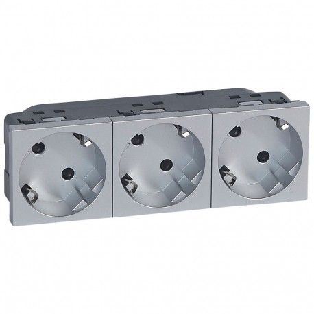 079283 LEGRAND MO-BASE 3X2P+T AO AUTO