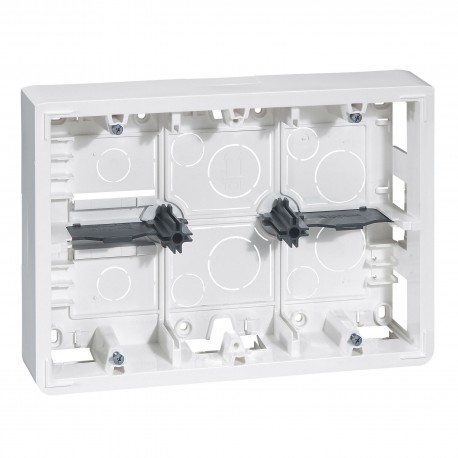 080276 LEGRAND MO-CAIXA SUP 2X6-8M BL