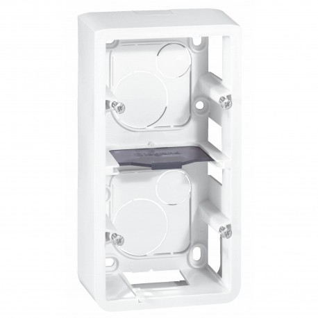 080282 LEGRAND MO-CAJA SUP 2X2M VER P40MM BL