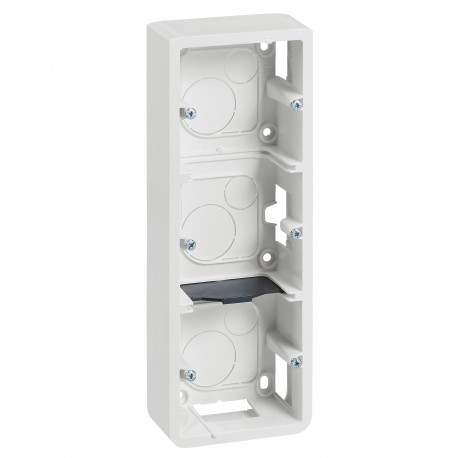 080283 LEGRAND MO-CAJA SUP 3X2M VER P40MM BL