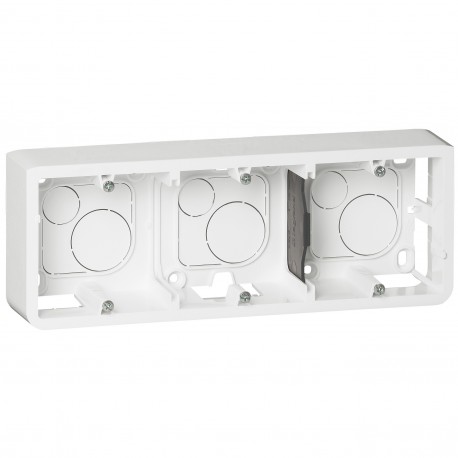 080286 LEGRAND МО-КОРОБКА ВЕЧЕРЯТЬ 6/8М ОР БЛ P40MM