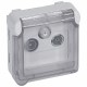 069558 LEGRAND PL-COMP BASE-I/O-TV-R-SAT UNIC