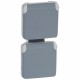 069577 LEGRAND PL-COMP E/S 2X2P+T AUT VEDERE GR
