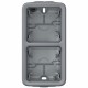 069661 LEGRAND PL-COMP SUP-BOX 2ELE SIEHE GRAU