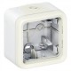 069689 LEGRAND PL-COMP SUP BOX 1ELE WHITE
