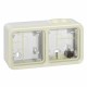069690 LEGRAND PL-COMP SUP CASELLA DI 2ELE HOR BIANCO