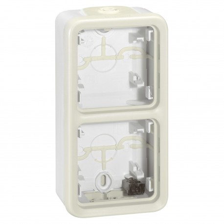 069691 LEGRAND PL-COMP SUP BOX 2ELE SEE WHITE