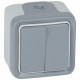 069715 LEGRAND PL-MBL SUP CONM DOUBLE-10A GRAY