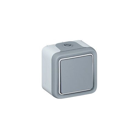 069720 LEGRAND PL-MBL SUP PULS 1P 10A CINZA