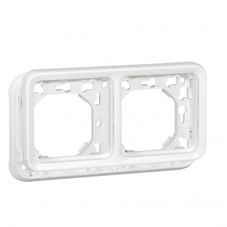 070794 LEGRAND PL-BAC EMP QUADRO 2ELE HOR BRANCO.