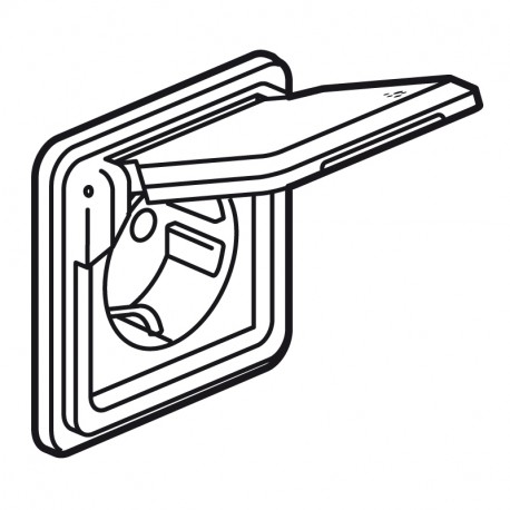 077835 LEGRAND SL-2P+T 16A C/COPERCHIO
