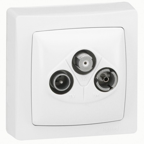 086042 LEGRAND OT-MBLOC BASE TV-R-SAT UN1,5DB