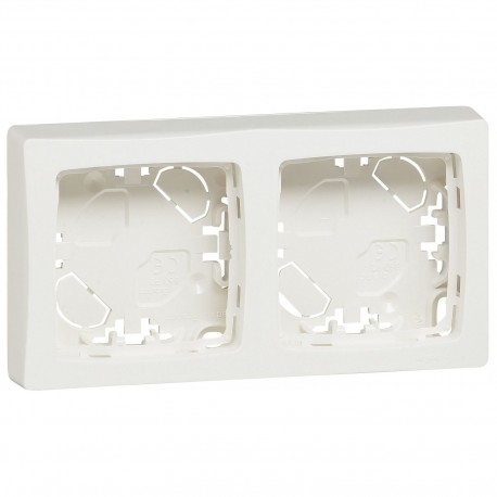 086092 LEGRAND OT-COMP PLACA 2ELE BRANCO