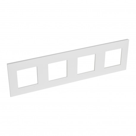741004 LEGRAND VN-PLAQUE 4ELE BLANC