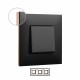 741073 LEGRAND VN-PLATE 3ELE DARK/COPPER