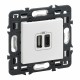 741232 LEGRAND ВН-БАЗА 2XUSB ТИПА+С 2.4 БЕЛЫЙ