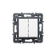 741245 LEGRAND VN-CONM DOBLE 1P 10AX BLAN