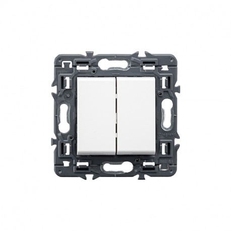 741245 LEGRAND VN-CONM DOBLE 1P 10AX BLAN