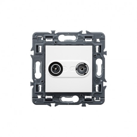 741270 LEGRAND VN-BASE TV/R-SAB BIANCO