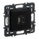 741432 LEGRAND VN-BASE 2XUSB TIPA+C 2,4A DARK