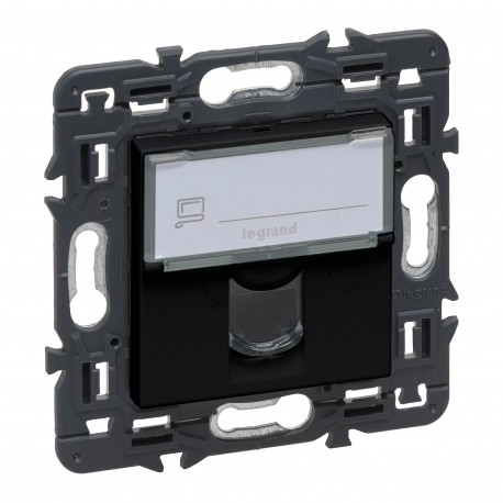 741475 LEGRAND VN-BASE 1XRJ45 UTP CAT.6 DARK