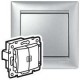 770128 LEGRAND VL-INT DOUBLE LUMIN 1P 10A ALUM