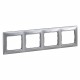 770154 LEGRAND VL-PIASTRA 4ELE HOR ALLUMINIO