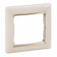 774151 LEGRAND VL-PLATE-1ELE IVORY/GOLD