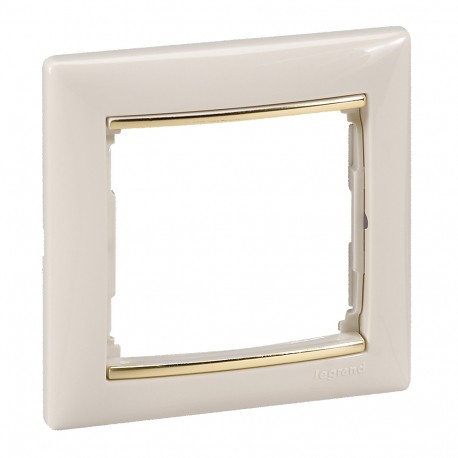 774151 LEGRAND VL-PLACA 1ELE MARFIL/ORO