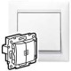 774212 LEGRAND VL-CONM DOUBLE-LUMI-1P 10A WHITE