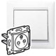 774436 LEGRAND VL-BASE TV-R-SAT FIN 10DB BLAN