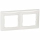 774452 LEGRAND VL-PLATE 2ELE HOR WHITE